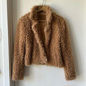 Blank NYC Faux Fur Jacket